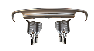 Automobile exhaust system for A6L